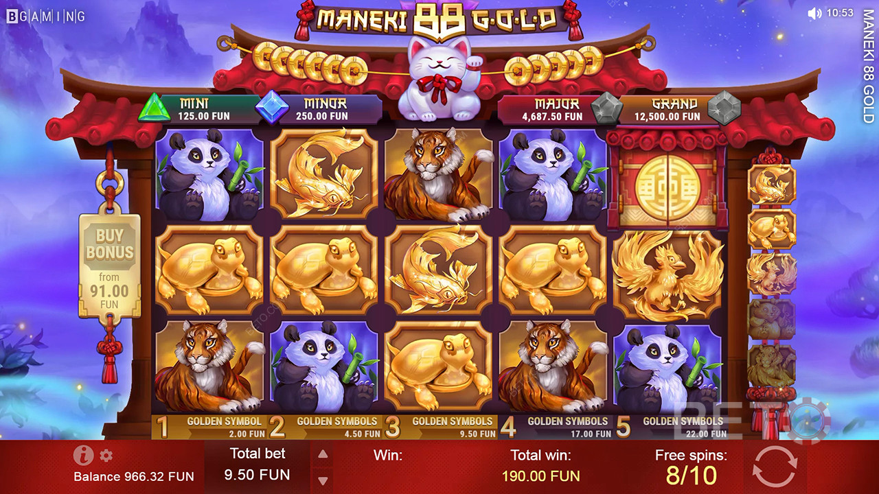 Maneki 88 Gold Review by BETO Pokies