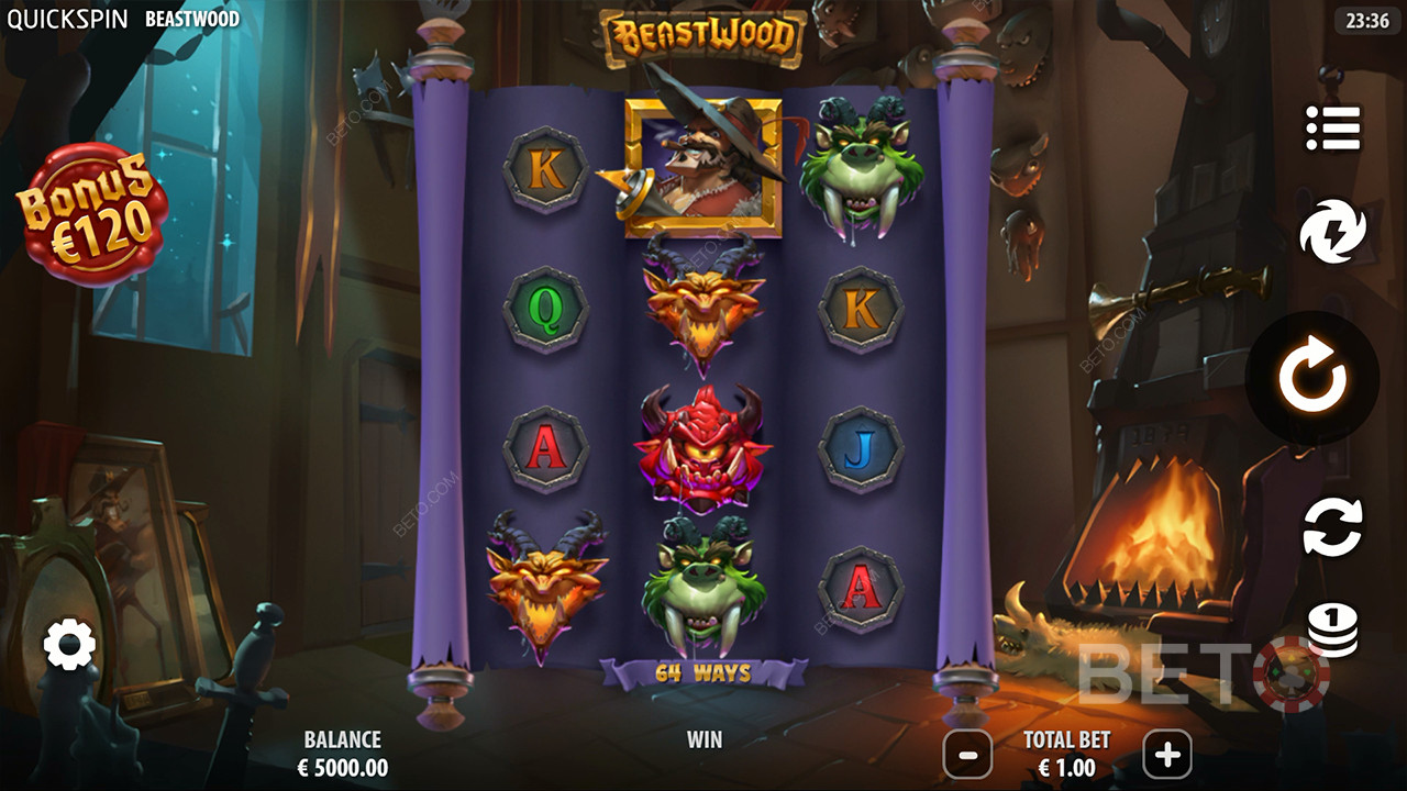 Beastwood Review by BETO Pokies