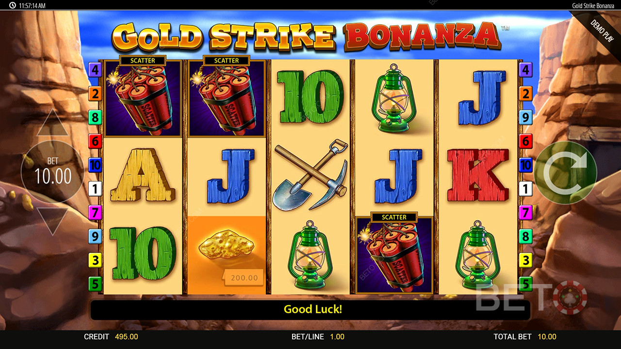 Gold Rush Bonanza Fortune Play Review by BETO Pokies