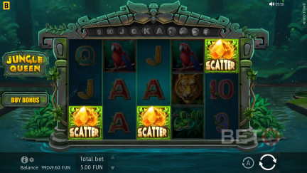 Jungle Queen (BGAMING) Free Play Demo ✚ Pokie Review