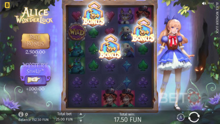 Alice WonderLuck Free Play Demo ✚ Pokie Review