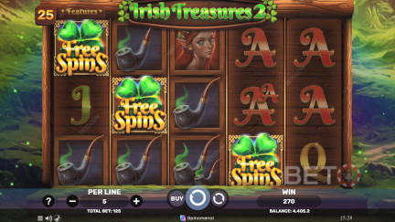 Irish Treasures 2 Free Play Demo ✚ Pokie Review